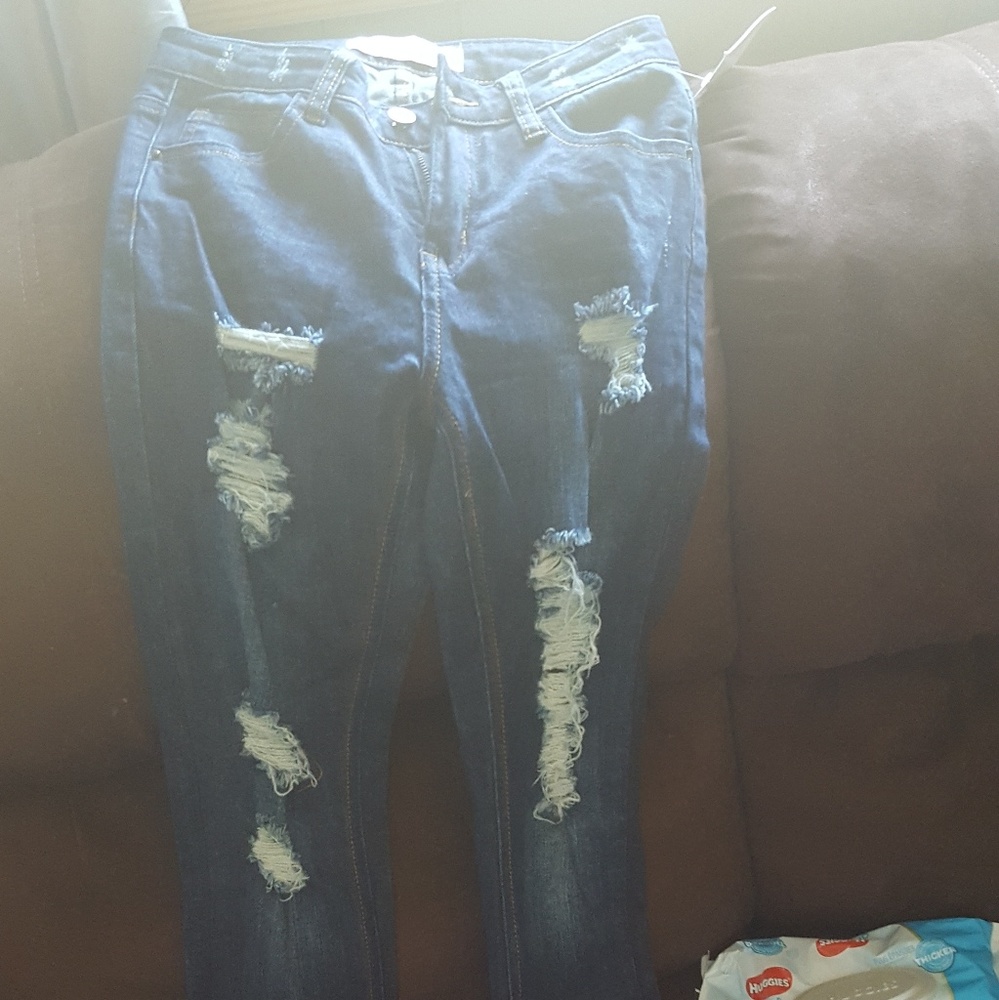 Pink lily jeans